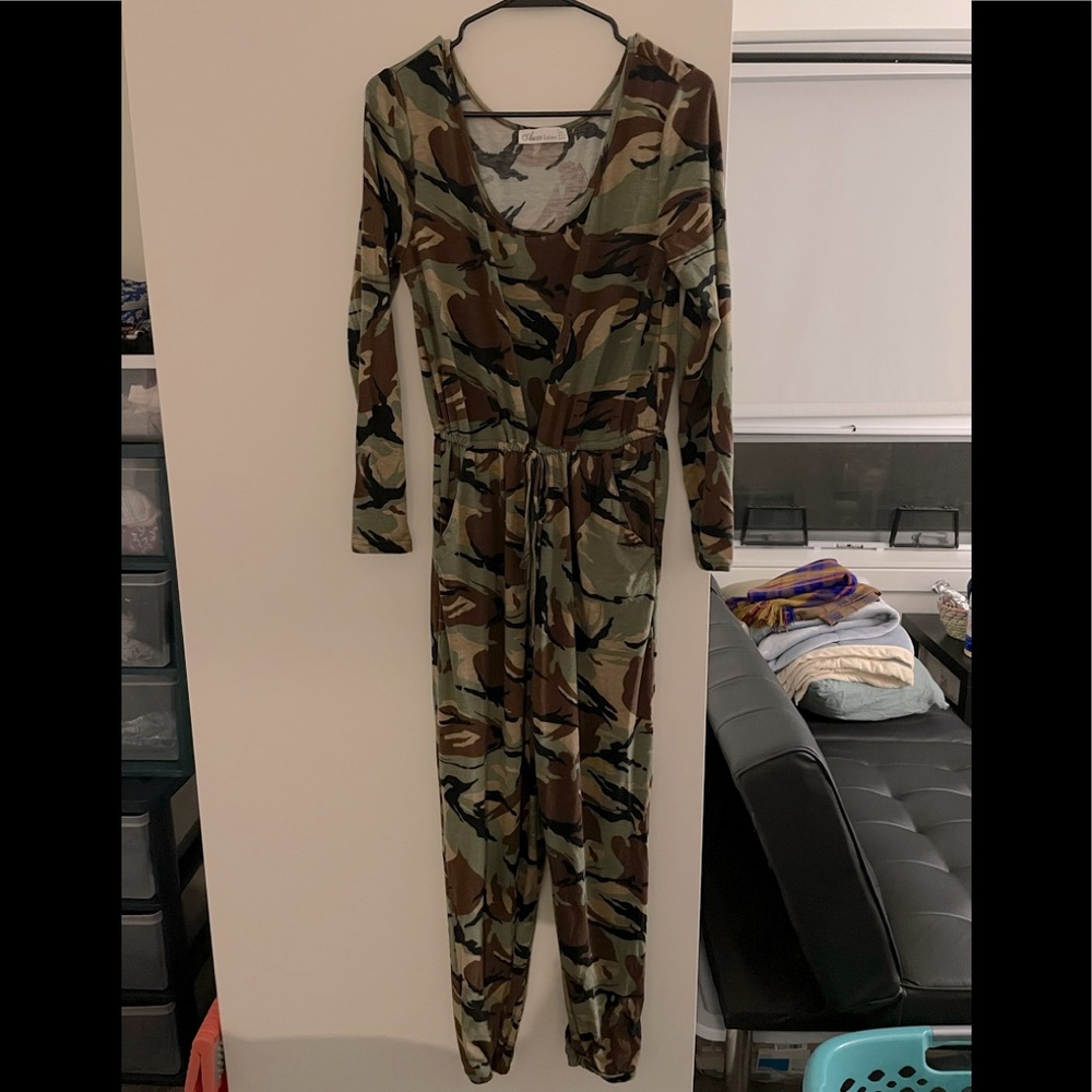 Auxo Collection Camo Romper